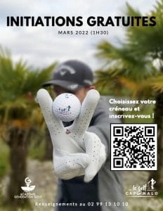 Lire la suite à propos de l’article Initiations gratuites en mars au golf de Cap Malo !